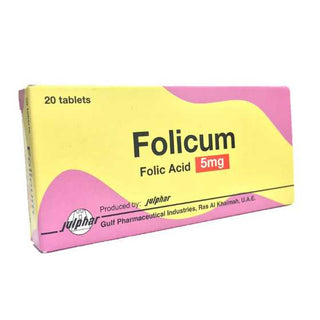 Folicum 5Mg Tab 20'S