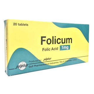 Folicum 1Mg Tab 20'S