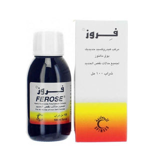 Ferose 50Mg 5ML Syrup 100ML