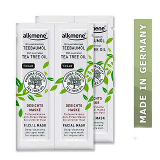 Alkmene Tea Tree Facial Mask 2X6ML