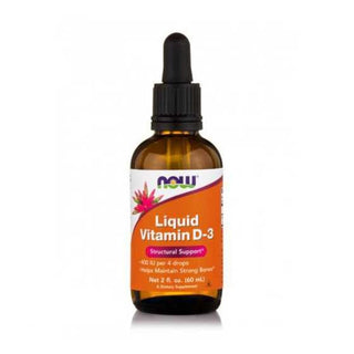 Now Liquid Vitamin D3 400 Iu 59ML