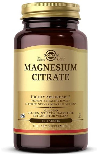 Sol Magnesium Citrate Tab 60'S 105288