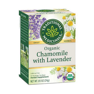 Tm Org Chamomile With Lavender Tea 16 Bags