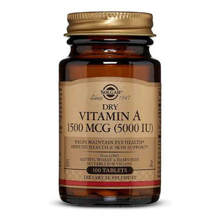 Sol Vit A Dry 5000Iu 100'S 105248