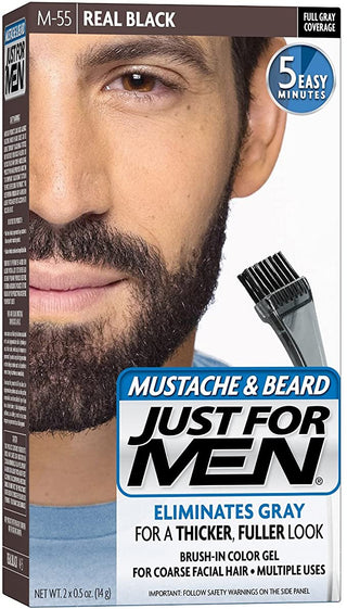 Jfm Mous-Beard Real Black M-55