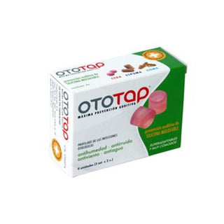 Oto Tap Ear Plugs Silicone Violet 6'S