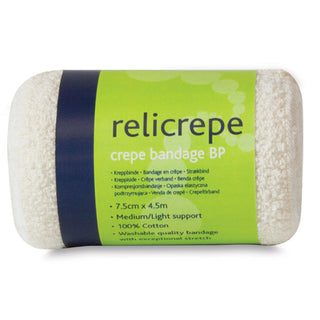 Ticare Crepe Bandage 7.5Cmx4.5Cm(Red Side)