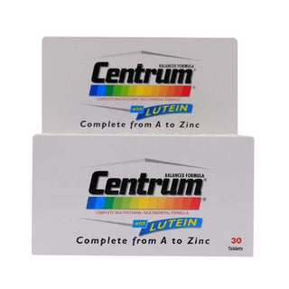 Centrum With Lutein 30'S
