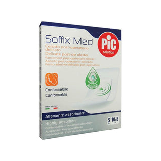 Pic Soffix Med Plaster 10X10Cm 5'S