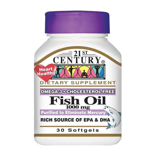 21St Century 30'S Omega 3 Fish Oil 1000Mg Sg