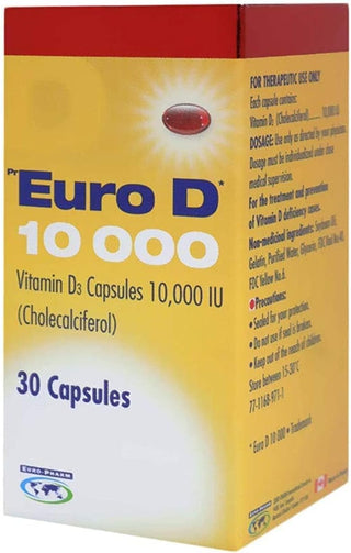 Euro D 10000 Caps 30'S