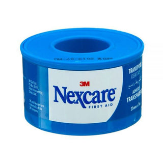 3M Nexcare 25Mmx5M Transpore Clear Tape