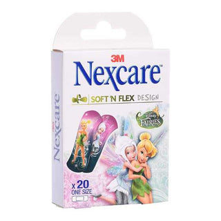 3M Nexcare N565-20 Soft Design Fairies 20'S