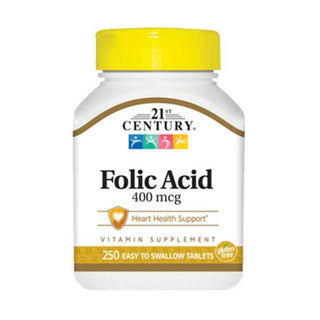 21St Century Folic Acid 400Mcg 250'S