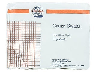 Carenetz N.Sterile G/Swab 10X10Cm 12Ply 100'S