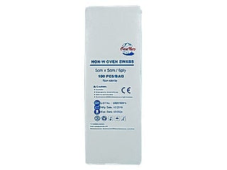 Carenetz N.Sterile 5X5Cm Ply N/Woven Swab 30G