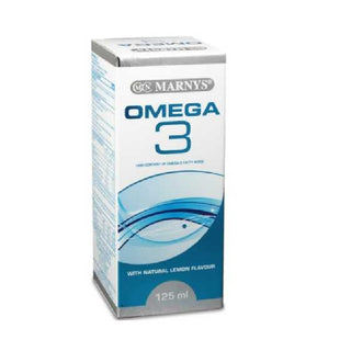 Marnys Omega 3 Syrup 125ML Lemon Flavour