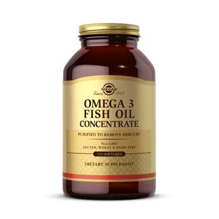 Sol Omega 3 Fish Oil Conc 120'S Softgel