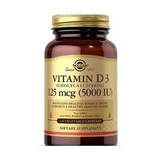 Sol Vit D3 Cholecalciferol 5000Iu 120'S 105360