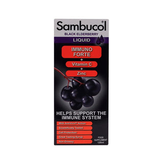Sambucol Immuno+C+Zinc Syr 120ML