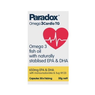 Paradox Omega 3 Cardio Caps 30'S