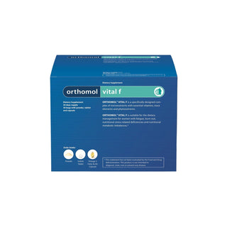 Orthomol Vital F Powder/Caps 30'S