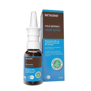 Betadine Cold Defense Adult Nasal Spray 20ML
