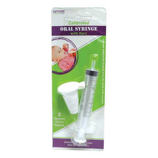 Ezy Care 17008 5ML Oral Syringe W/ Dosage Cork