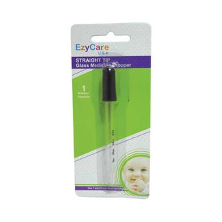 Ezy Care 19349 1ML Stright Tip Glass Dropper
