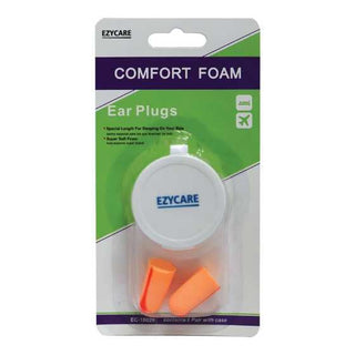 Ezy Care 10029 Comfort Foam Ear Plug (1 Pair)