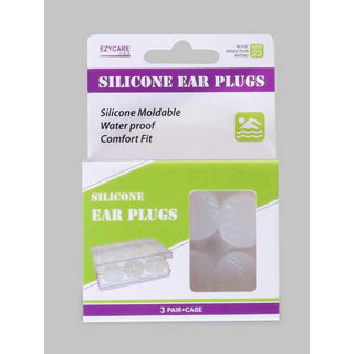 Ezy Care 10103 Seal-Rite Silicone Ear Plug (3 Pair