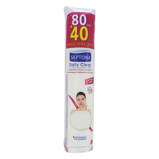 Septona String Cotton Pads 80+40
