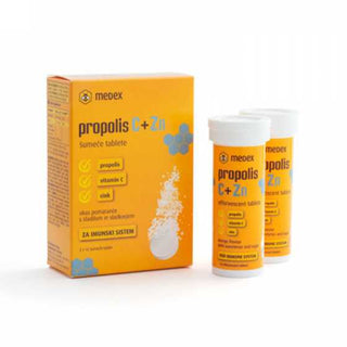 Medex Propolis C+Zn Tabs 20'S