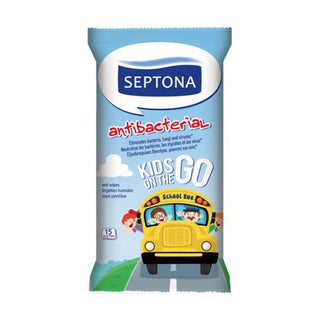 Septona Antibac Wipes Kids 15'S