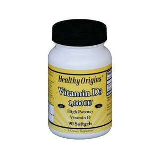 Healthy Origins D3-1000 Iu Vitamin 90'S