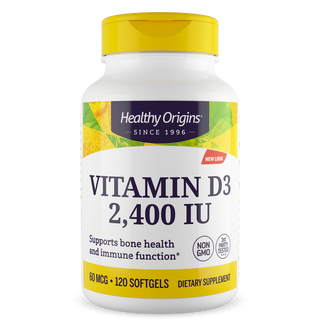 Healthy Origins D3-2400 Iu Vitamin 120'S
