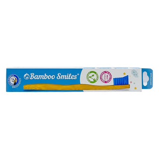 Bamboo Toothbrush Kids Ultra Soft Blue