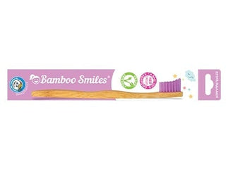 Bamboo Toothbrush Kids Ultra Soft Purple