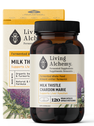 Living Alchemy Milk Thistle Aliv Caps 60'S