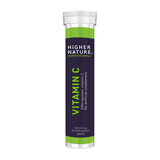 Higher Nat Effervescent Vit C 20'S