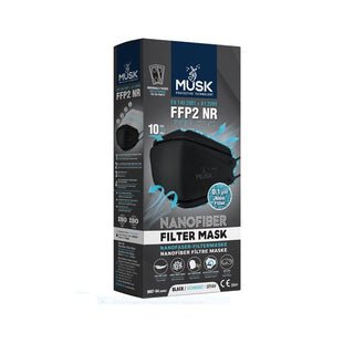 Musk Nano Fiber Flter Mask Ffp2