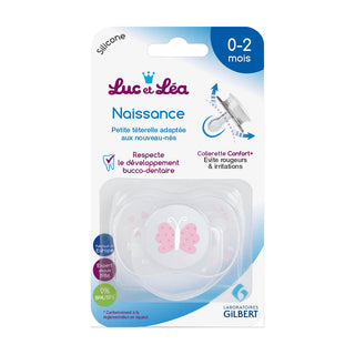 Lel 635085 Soother Newborn Sym Pink