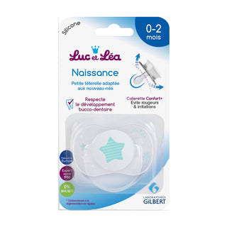Lel 635086 Soother Newborn Sym Blue