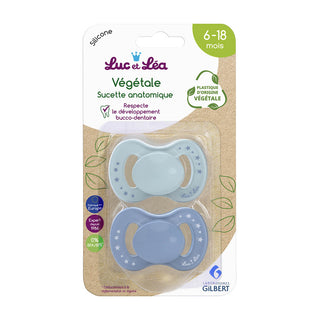 Lel 635395 Duo Soother 6-18M Ana Pe Bio Mixed