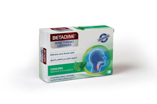 Betadine Sore Throat Lozenges Menthol&Euclyptus 24