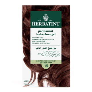 Herbatint, Permanent Haircolor Gel, 5R Light Copper Chestnut 135ML