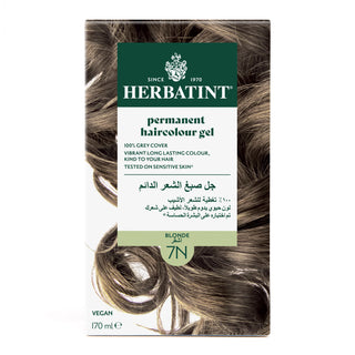 Herbatint, Permanent Haircolor Gel, 7N Blonde 135ML