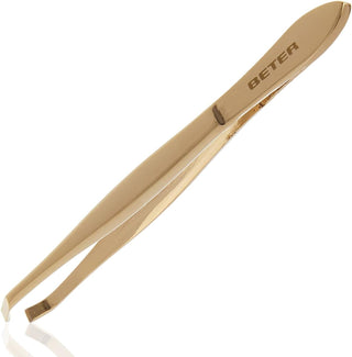 Beter 44021 Prof Tweezers Rounded Tip