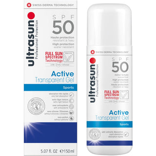 Ultrasun SPF 50 Active Transparent Gel